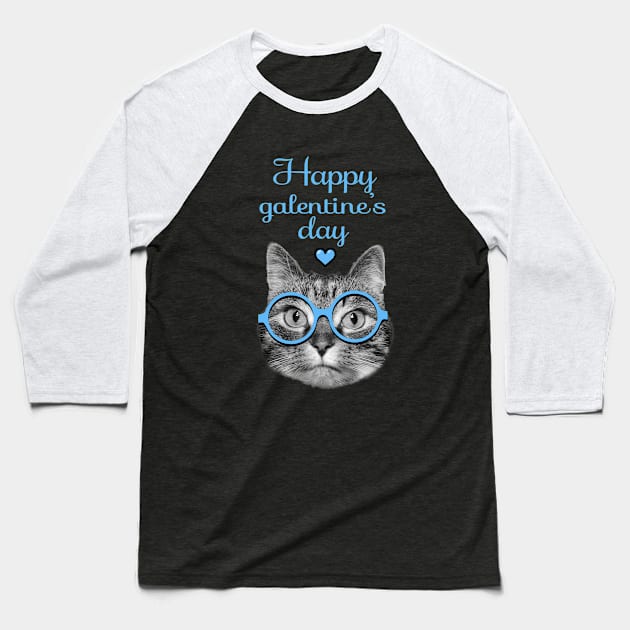 Galentine Baseball T-Shirt by Purrfect